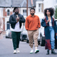 LaKeith Stanfield as Darius, Brian Tyree Henry as Alfred “Paper Boi” Miles, Donald Glover as Earn Marks, and Zazie Beetz as Van in Atlanta’s third season